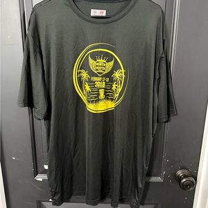 Disc Golf Black Graphic T-Shirt